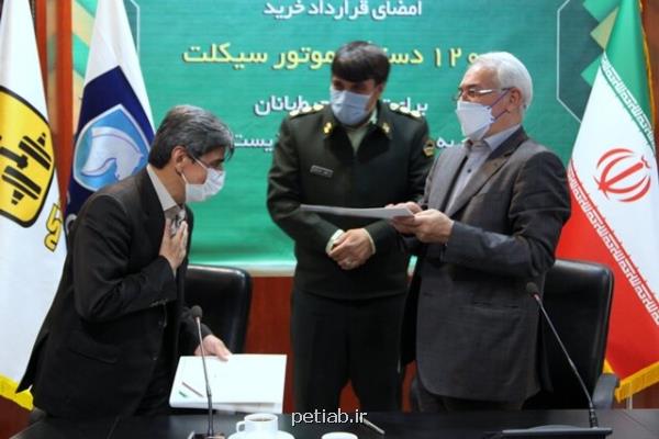 ۱۲۰۰ دستگاه موتورسیكلت برای محیط بانان خریداری شد