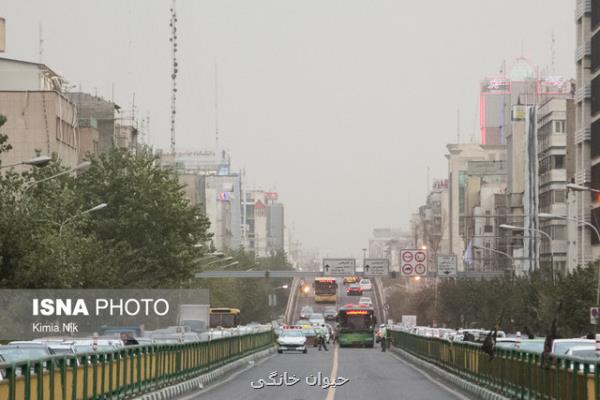افزایش غلظت ذرات معلق در هوای تهران طی اردیبهشت ماه