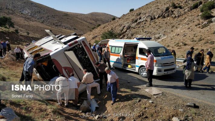 جزئیاتی از سفر خبرنگاران محیط زیست و واژگونی اتوبوس