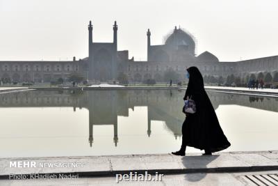 هوای اصفهان در وضعیت ناسالم ثبت گردید