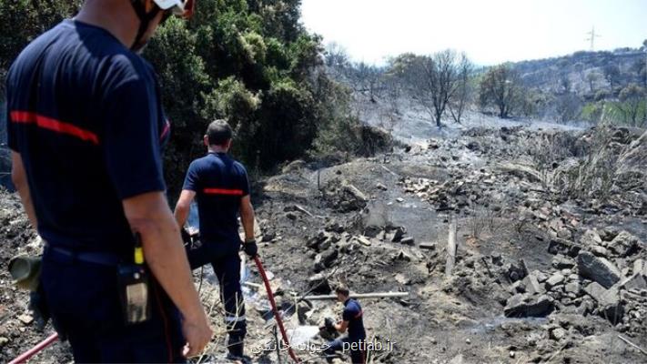 آتشسوزی در یونان ۲۰ خانه را خاکستر کرد