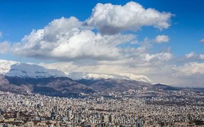 ثبت چهل و چهارمین روز هوای سالم در تهران