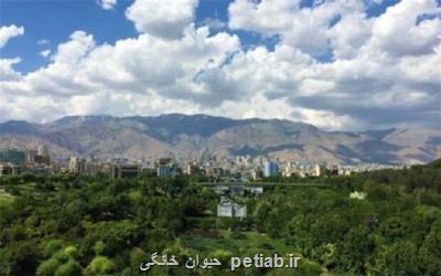 كیفیت هوای تهران مطلوب است