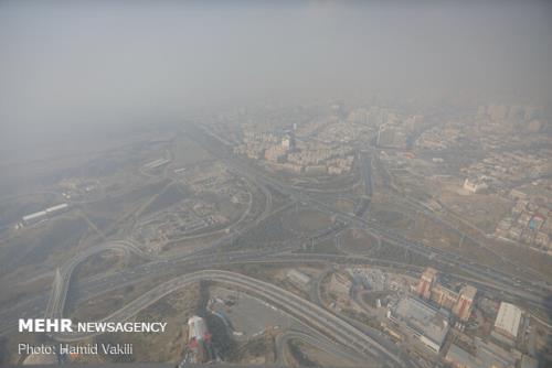 هوای پایتخت برای گروههای حساس ناسالم می باشد