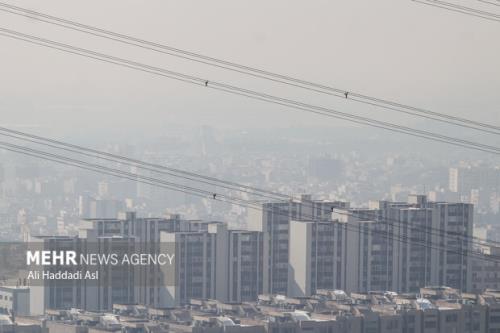 هوای تهران برای شهروندان حساس ناسالم می باشد