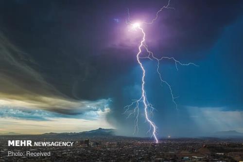 بارش باران و برف، وزش باد شدید و کاهش دما در بیشتر نقاط کشور