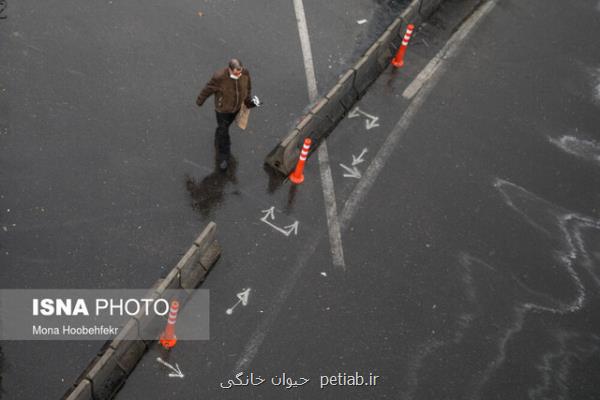 ورود سامانه بارشی از فردا شب به تهران