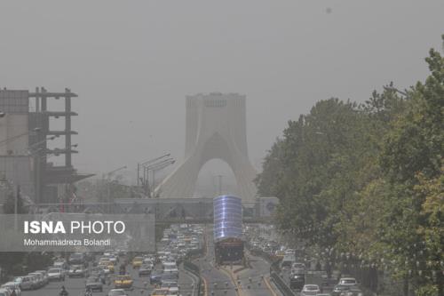 اخطار آلودگی هوا برای تهران، کرج و اراک