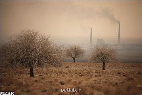 خم شدن قد خاتون آباد در مقابل آلودگی