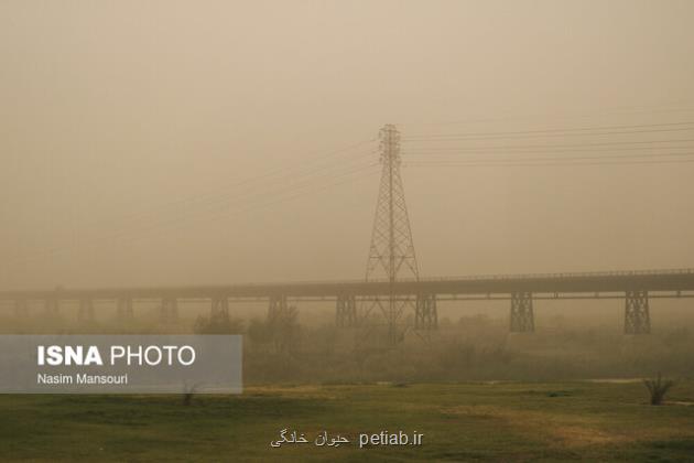 اخطار نفوذ گرد و خاک از عراق به خوزستان