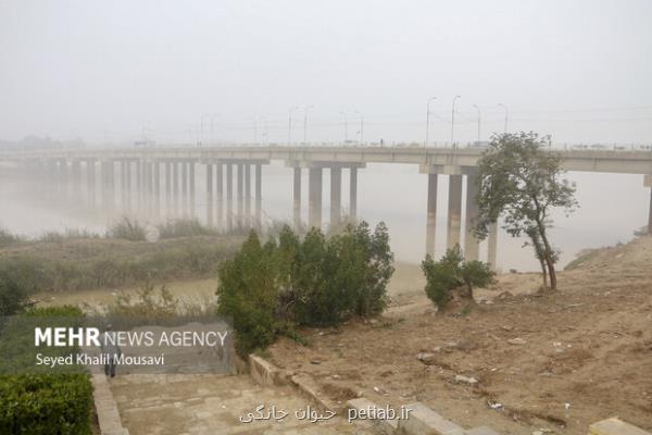 هوای شهر اهواز در وضعیت ناسالم قرار گرفت