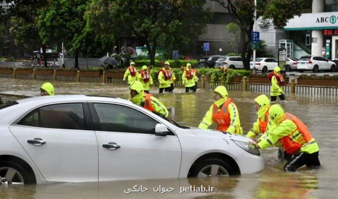 هشدار قرمز توفان برای مناطق شمالی چین هزاران نفر از پکن تخلیه شدند