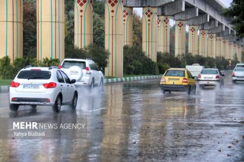 بارش برف، باران و آب گرفتگی معابر در ۶ استان