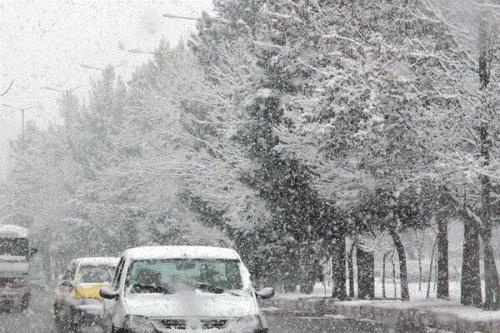 بارش باران و برف در 19 استان کشور طی روز جاری