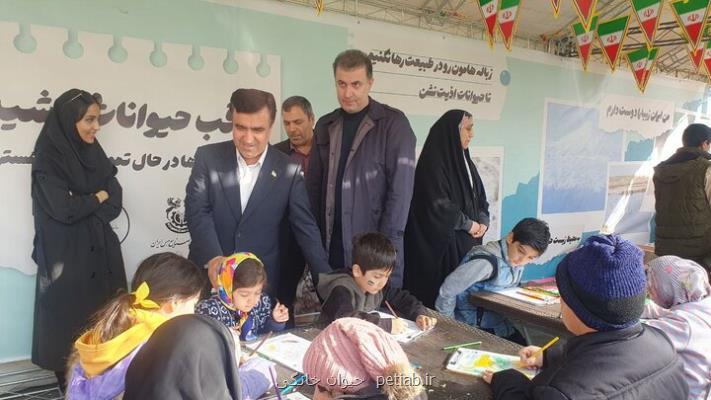 بازدید معاون رئیس جمهور از غرفه سازمان حفاظت محیط زیست