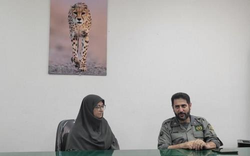 وعده انصاری برای حل مشکلات محیط بانان توران دفاع از پاسداران یوزپلنگ