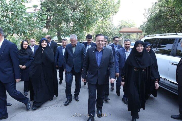 معاون رئیس جمهور وارد قزوین شد