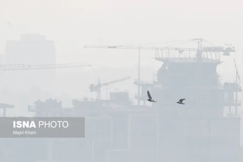 تهویه مقطعی هوای تهران طی روز گذشته ادامه هشدار نارنجی هوا تا اواسط هفته