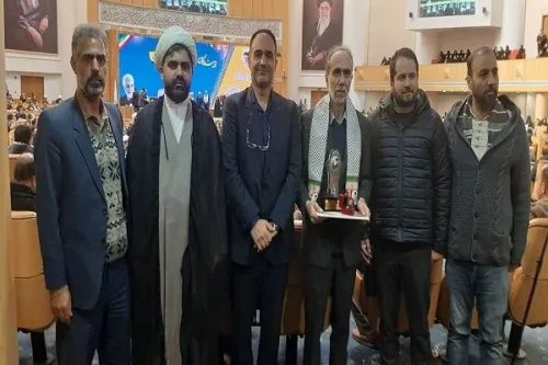 تجلیل از رئیس مرکز آموزش و تربیت محیط بان سازمان حفاظت محیط زیست