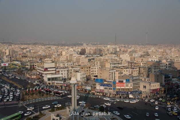 وزش باد و خیزش موقتی گرد و خاک در راه تهران