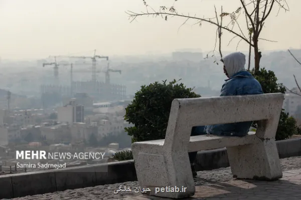 هوای تهران در وضعیت نارنجی و آلوده است