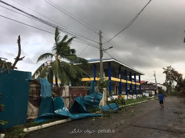 طوفان در جنوب فیلیپین قربانی گرفت آوارگی هزاران روستایی و سرگردانی مسافران در بنادر