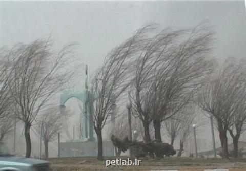 افزایش 10 درجه ای دما در شمال كشور، وزش باد شدید در اغلب استان ها