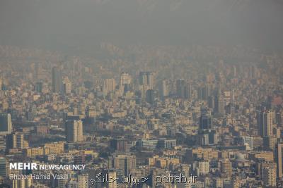 هوای تهران در وضعیت قرمز، شاخص بالای 200 در دو ایستگاه