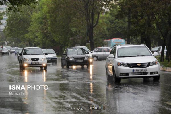 بارش باران در شمال كشور