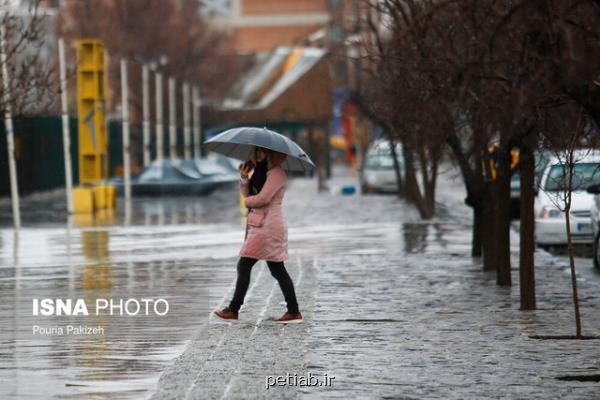 افزایش نسبی دمای كشور