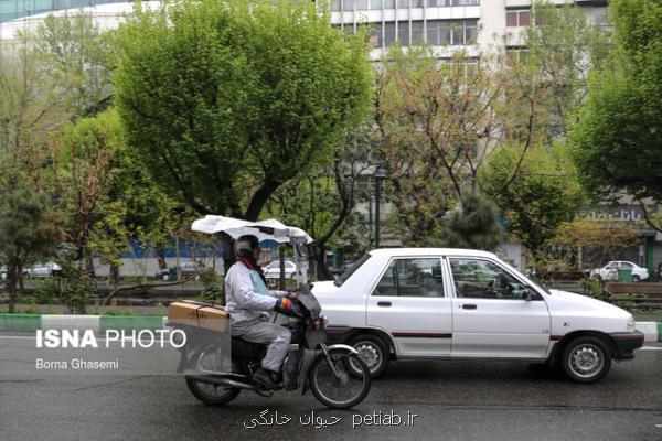 كاهش شاخص كیفیت هوا طی امروز