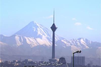 شاخص كیفیت هوای تهران به عدد 100 رسید