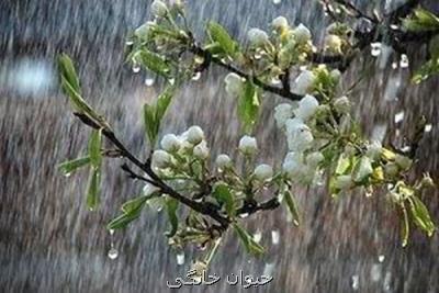 شروع باردیگر بارش ها در استانهای شمال غربی