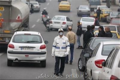 هوای تهران ناسالم می باشد، شاخص روی 152