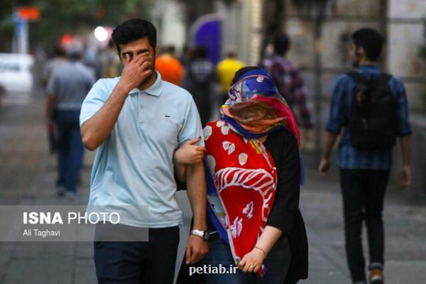 وزش باد شدید و وقوع گرد و خاك در بعضی استان های كشور