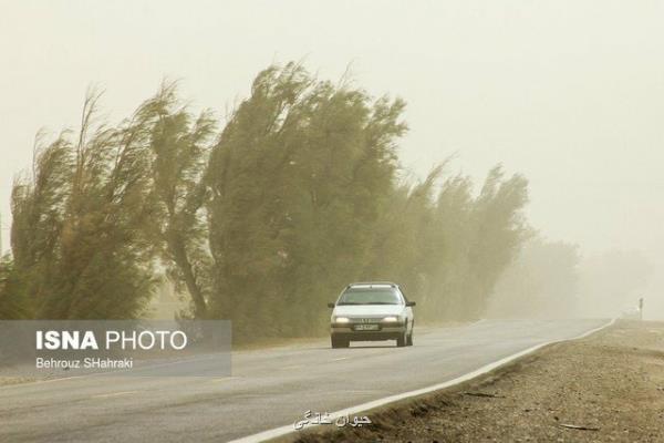 از بارش پراكنده تا وزش باد شدید و خیزش گرد و خاك طی دو روز آتی