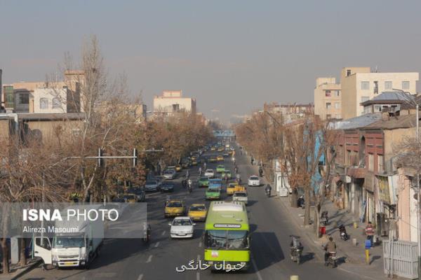 تداوم آلودگی هوا در تهران برای ششمین روز متوالی