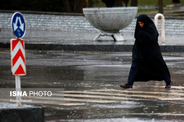 اخطار نارنجی هواشناسی درباره گسترش دامنه بارش ها