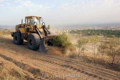 باز پس گیری 30 هكتار از اراضی لواسانات و رودبار قصران