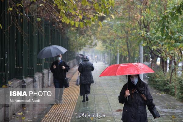 تشدید باران در ۱۲ استان كشور