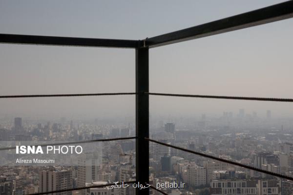 اخطار هواشناسی نسبت به آلودگی هوای تهران و پنج شهر دیگر