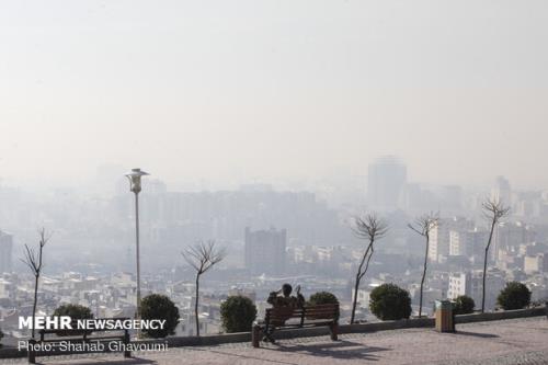جولان آلاینده های هوا در تهران