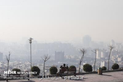 جولان آلاینده های هوا در تهران